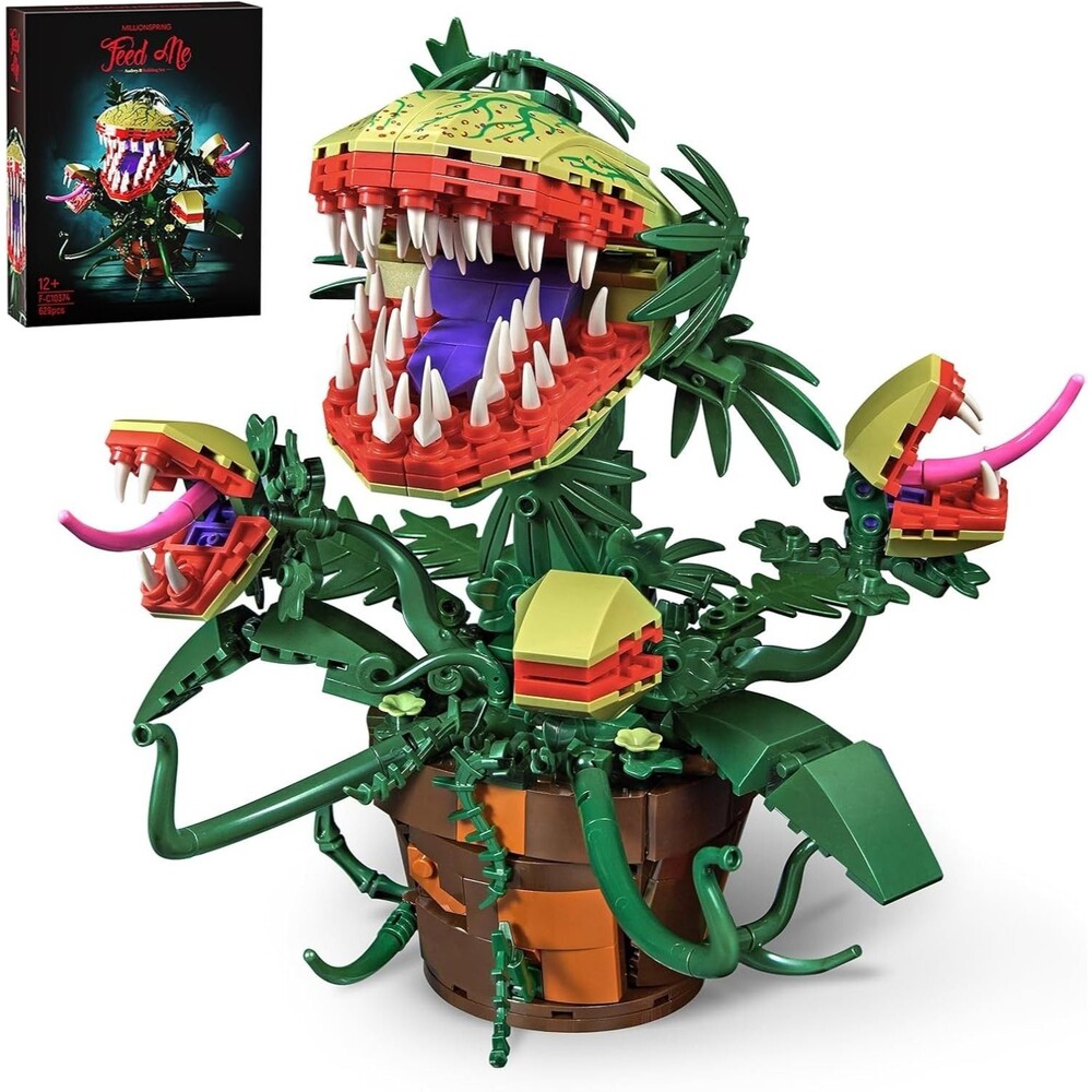 Audrey II Carnivorous Plant Building Set 629pcs Building Blocks